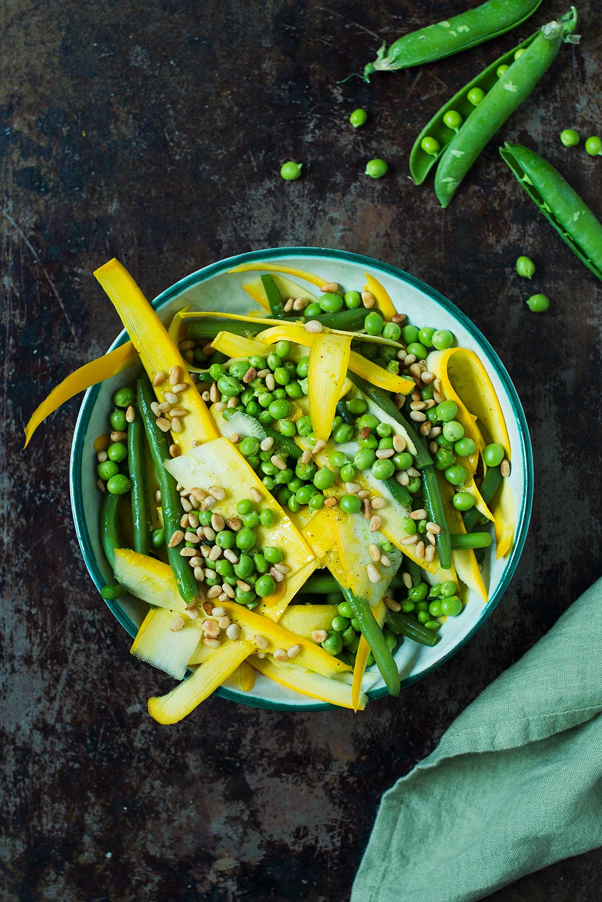 Recept: Sallad med bönor och squash | Frk. Kräsen
