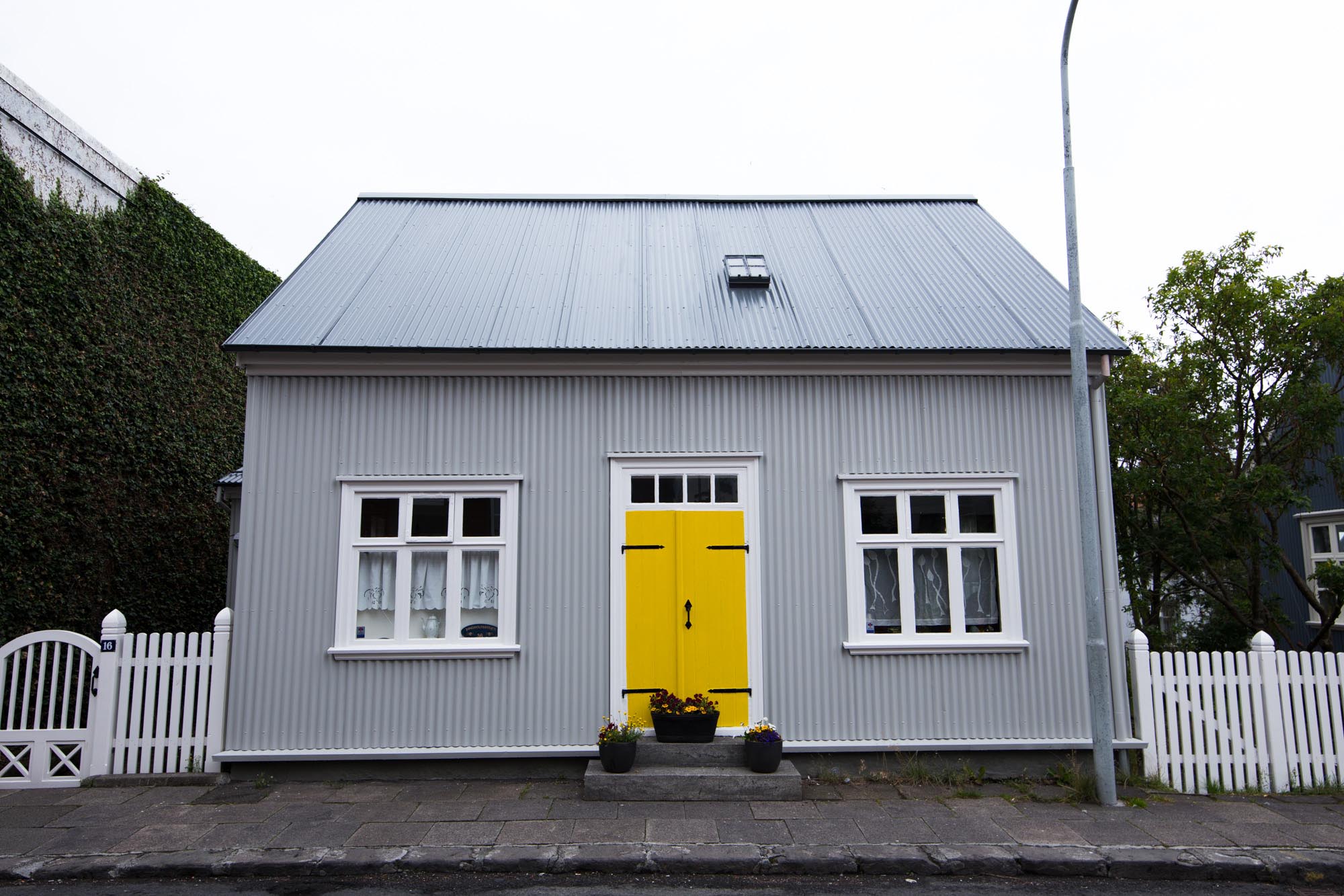 Colorful house in Reykjavík