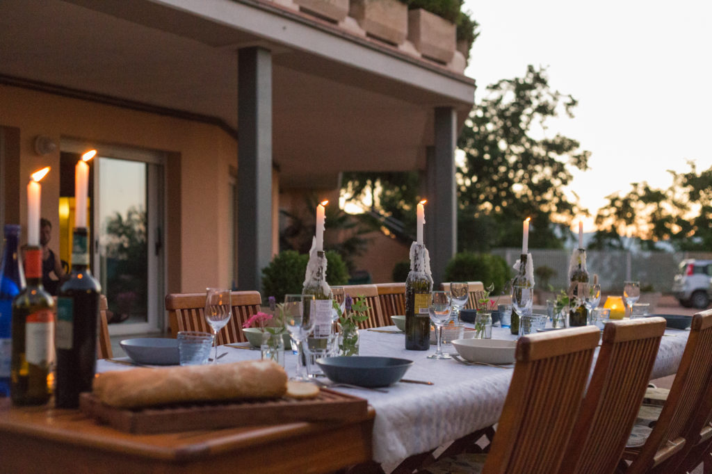 Dinner at Villa Mami Collepaganello Fabriano