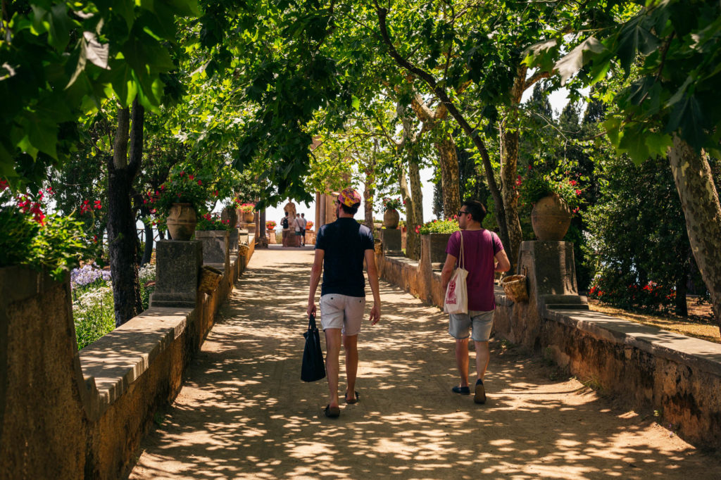 Roadtripping the Amalfi coast – Ravello Villa Cimbrone Gardens