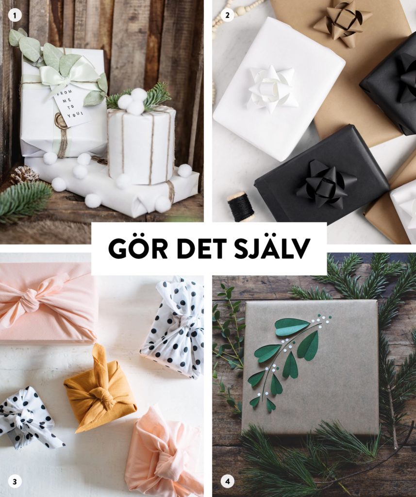 Gör det själv #81 - Fina julklappsinslagningar