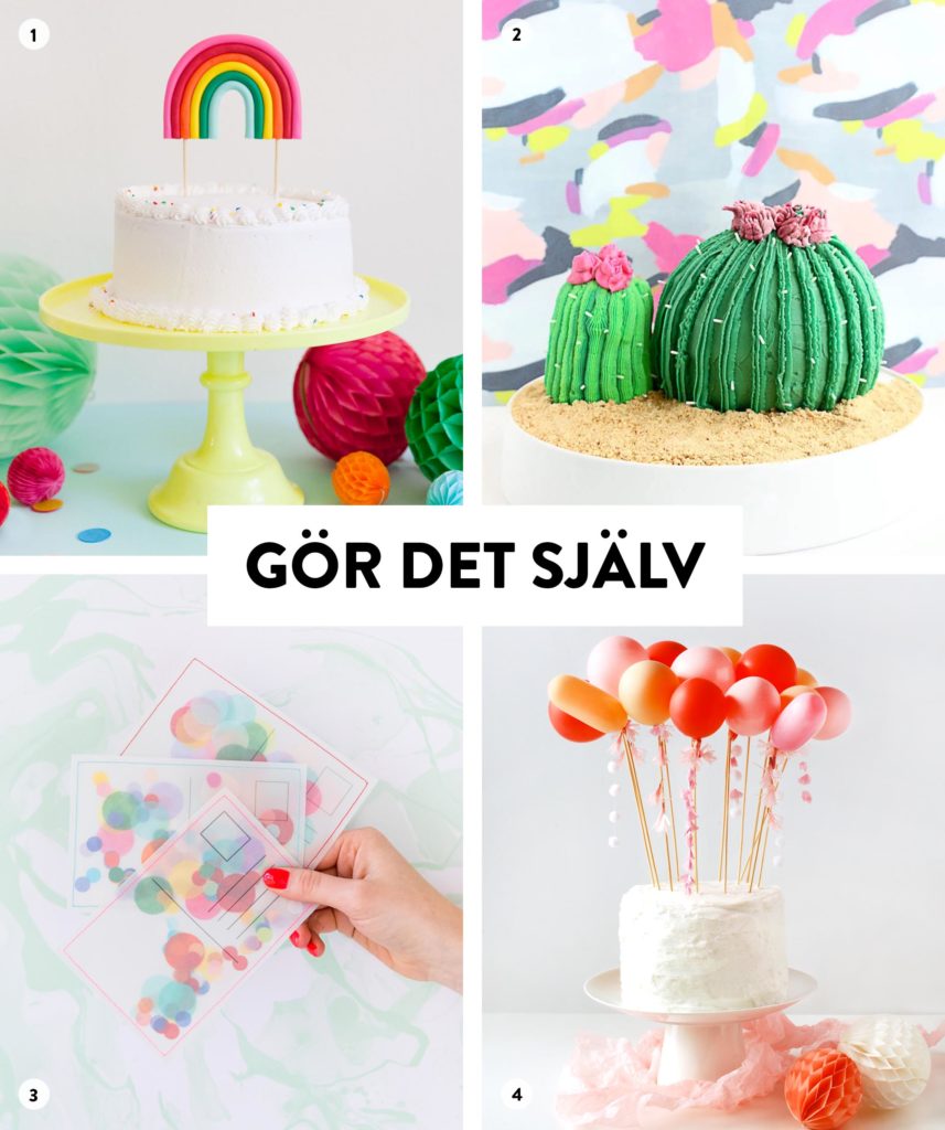 Gör det själv #88 - Fyra idéer för fest