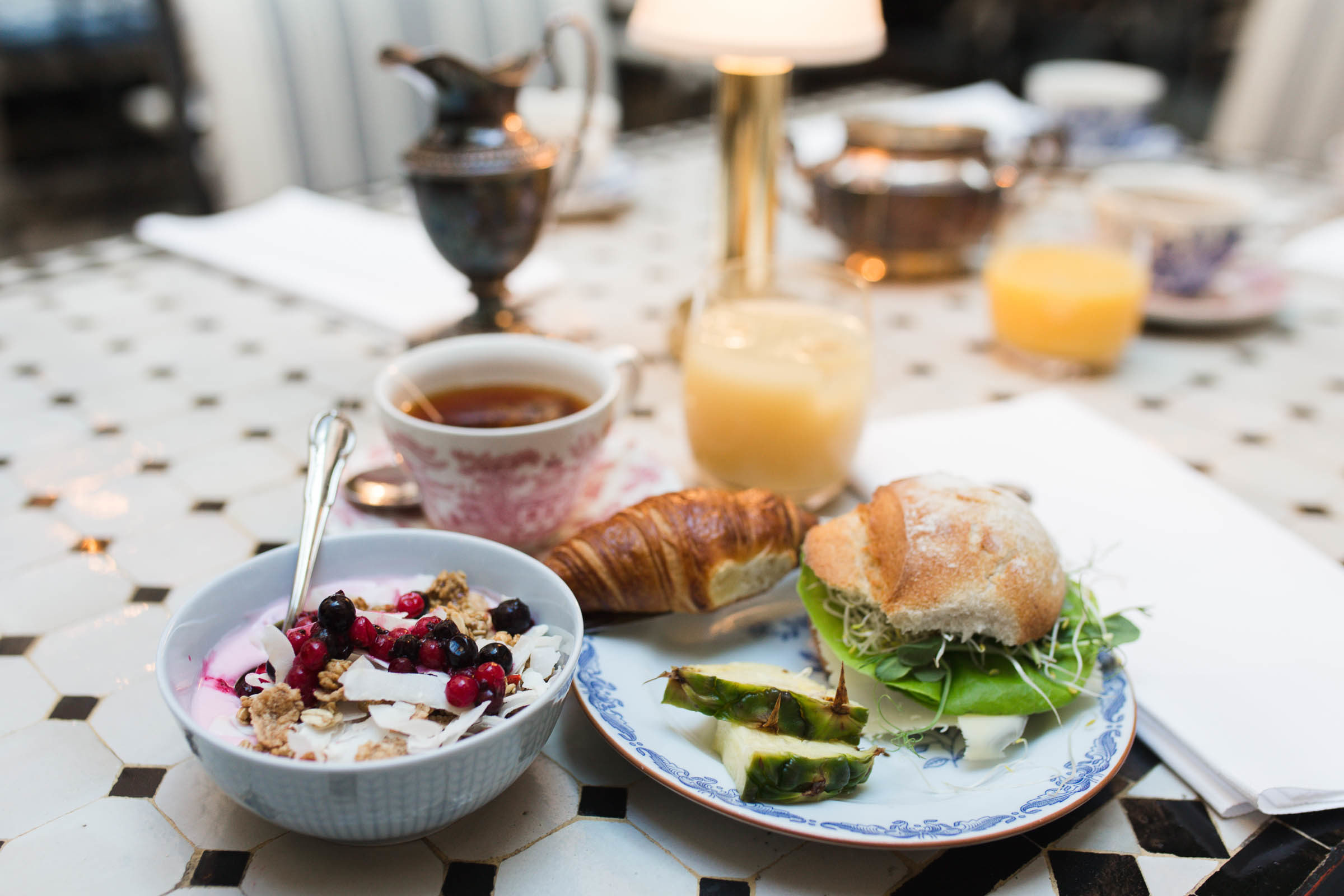 Frukost på MJs i Malmö