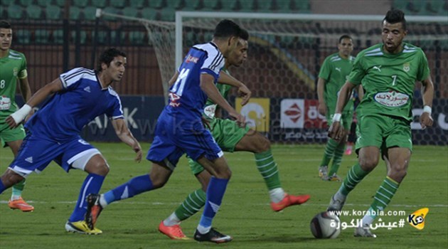 انفعال غريب من لاعب أسوان أمام الانتاج الحربي