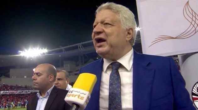 أول تعليق لمرتضى منصور بعد فوز الزمالك على طلائع الجيش