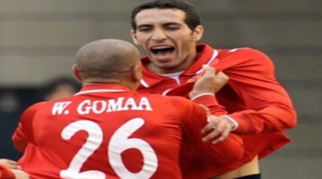 أبو تريكة يصنع هدفا في مباراة نجوم إفريقيا والعالم