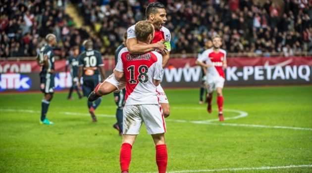 موناكو يسحق مارسيليا برباعية ويتصدر الدوري الفرنسي مؤقتا