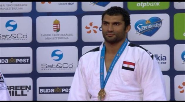 رمضان درويش يتألق ويتوج بذهبية أوروبا للجودو