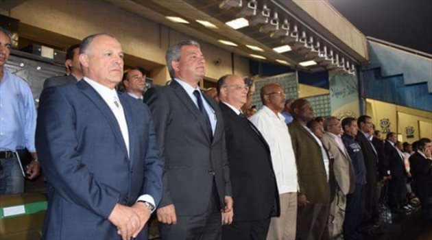 وزير الرياضة يحضر المؤتمر الصحفي لبعثة مصر بالأوليمبياد