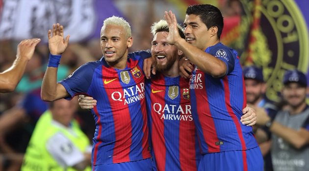 برشلونة يواجه أهلي "عبد الشافي" بثلاثي الرعب