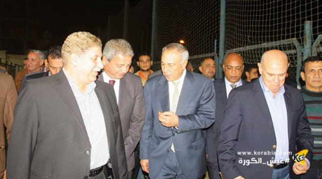 عبد العزيز يتفقد فرع الإسماعيلي الجديد "أرض النخيل"