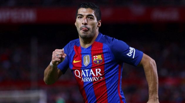 سواريز سعيد بالإنذار أمام إشبيلية بسبب ريال مدريد !