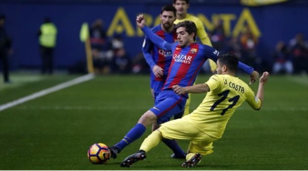 برشلونة يسقط في فخ التعادل مع فياريال ويعقد موقفه بالليجا
