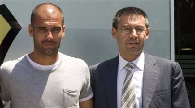 برشلونة يرحب بعودة جوارديولا لقيادة الفريق