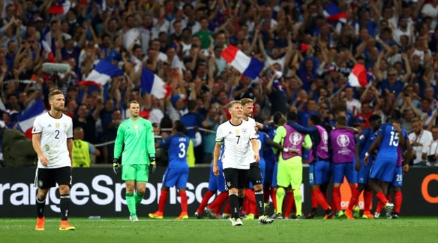 ألمانيا تتهم فرنسا بالفوز "غشا" في نصف نهائي اليورو