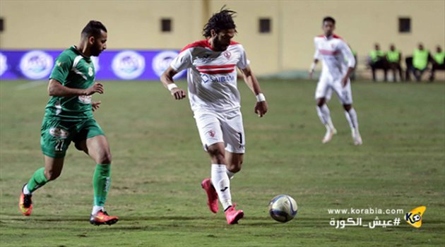 ناصف جاهز لمباراة الزمالك ورينجرز في دوري الأبطال