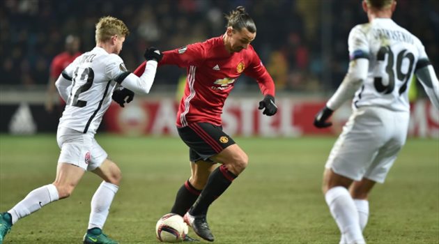 يونايتد يقهر زوريا ويعبر دور المجموعات من اليوروباليج