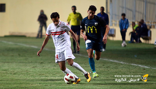 "جلسة خاصة" بين صلاح وحفني في الزمالك قبل مباراة دجلة