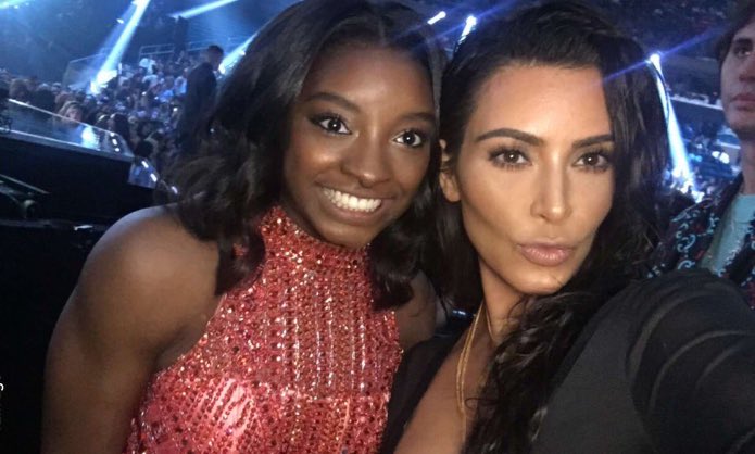 بطلة أولمبياد ريو تحقق حلمها بلقاء كيم كردشيان