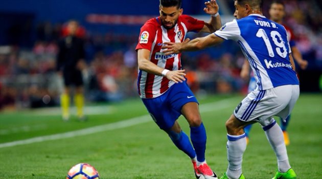 أتليتكو ينفرد بالمركز الثالث بفوز صعب على سوسيداد