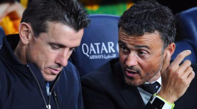  مساعد إنريكي يلمح لتوليه تدريب برشلونة الموسم المقبل