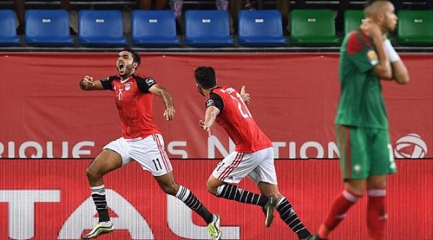 الاتحاد السعودي يهنيء كهربا "أبو فولت عالي" بعد الفوز على المغرب