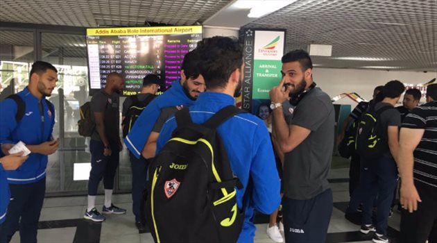 الزمالك "ترانزيت" بأديس أبابا في رحلته الشاقة إلى زيمبابوي