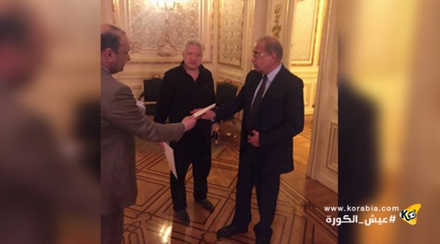 مرتضى منصور في زيارة إلى رئيس الوزراء