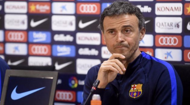 إنريكي : برشلونة يستهدف التتويج بالثنائية