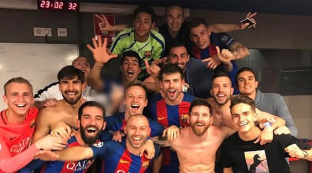 رئيس الليجا "المدريدي" يدافع عن برشلونة : لم يتأهلوا بالحكام