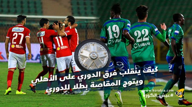 كيف ينقلب فرق الدوري على الأهلي لتتويج المقاصة بطلا للبطولة؟