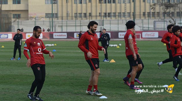 تدريبات الأهلي| الامتحانات تبعد حجازي.. والحاوي يواصل التأهيل