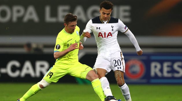 جينت يفسد عودة توتنهام لليوروباليج .. وفيورنتينا يقهر جلادباخ بصعوبة