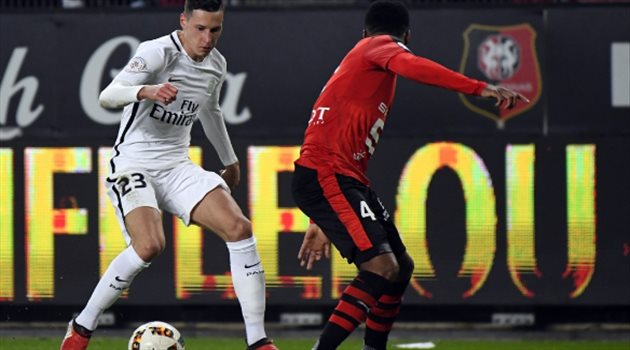 سان جيرمان وموناكو يتأهلان لثمن نهائي الكأس على حساب رين وشامبلي