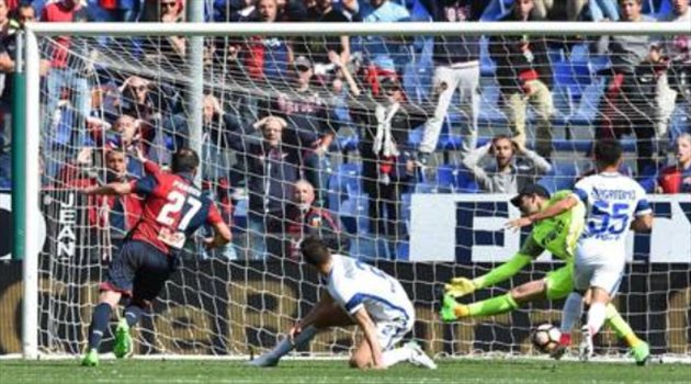 إنتر يواصل نزيف النقاط ويسقط للمرة الثالثة امام جنوة