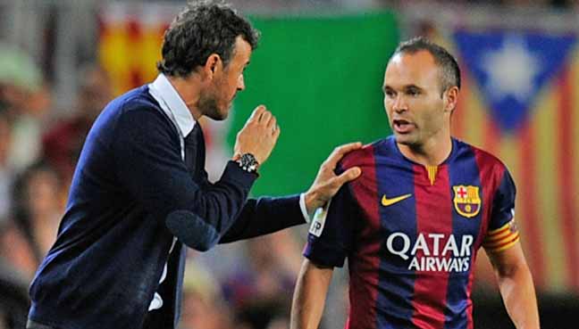 قائد برشلونة يأمل في تجديد تعاقد إنريكي