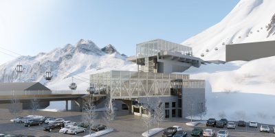Talstation Alpe Raus Rendering Talstation Alpe Raus Rendering