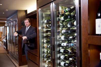 Günther Meindl, Dipl. Sommelier im Berghof Günther Meindl, Dipl. Sommelier im Berghof
