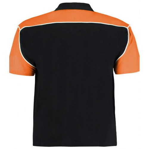 Formel-1-Monaco-Rennsport-Herren-Polo-Shirt-Kurzarm