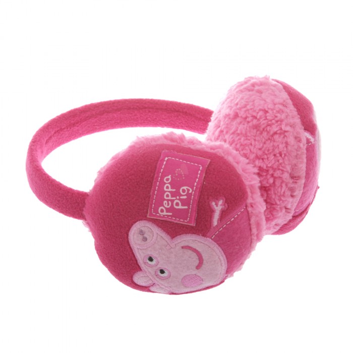 Childrens /Kids Girls Peppa Pig Soft Winter Fleece Ear Muffs /Warmers