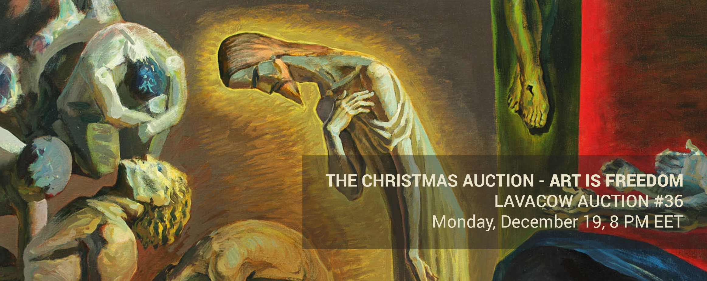 The Christmas Auction: Art is Freedom - Lavacow Auction #36 The Christmas Auction: Art is Freedom - Lavacow Auction #36