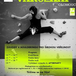 TVARŮŽKAP 2015 - venkovní boulderové závody