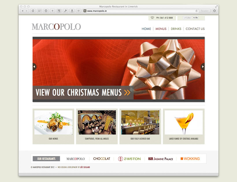 Marcopolo Restaurant | Web Design & Development Marcopolo Restaurant | Web Design & Development