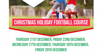 Christmas Holiday Football Course with Sports Fun 4 All