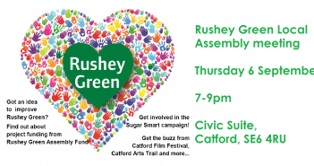Rushey Green Assembly, 7 – 9 pm, Thursday 6 September