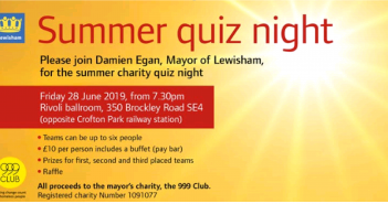 Mayors Summer Charity Quiz