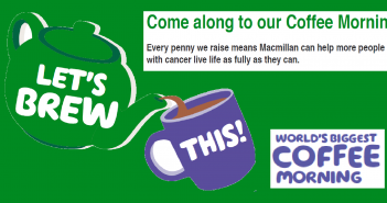 MacMillan Coffee Morning – Brownhill Road Baptist Church