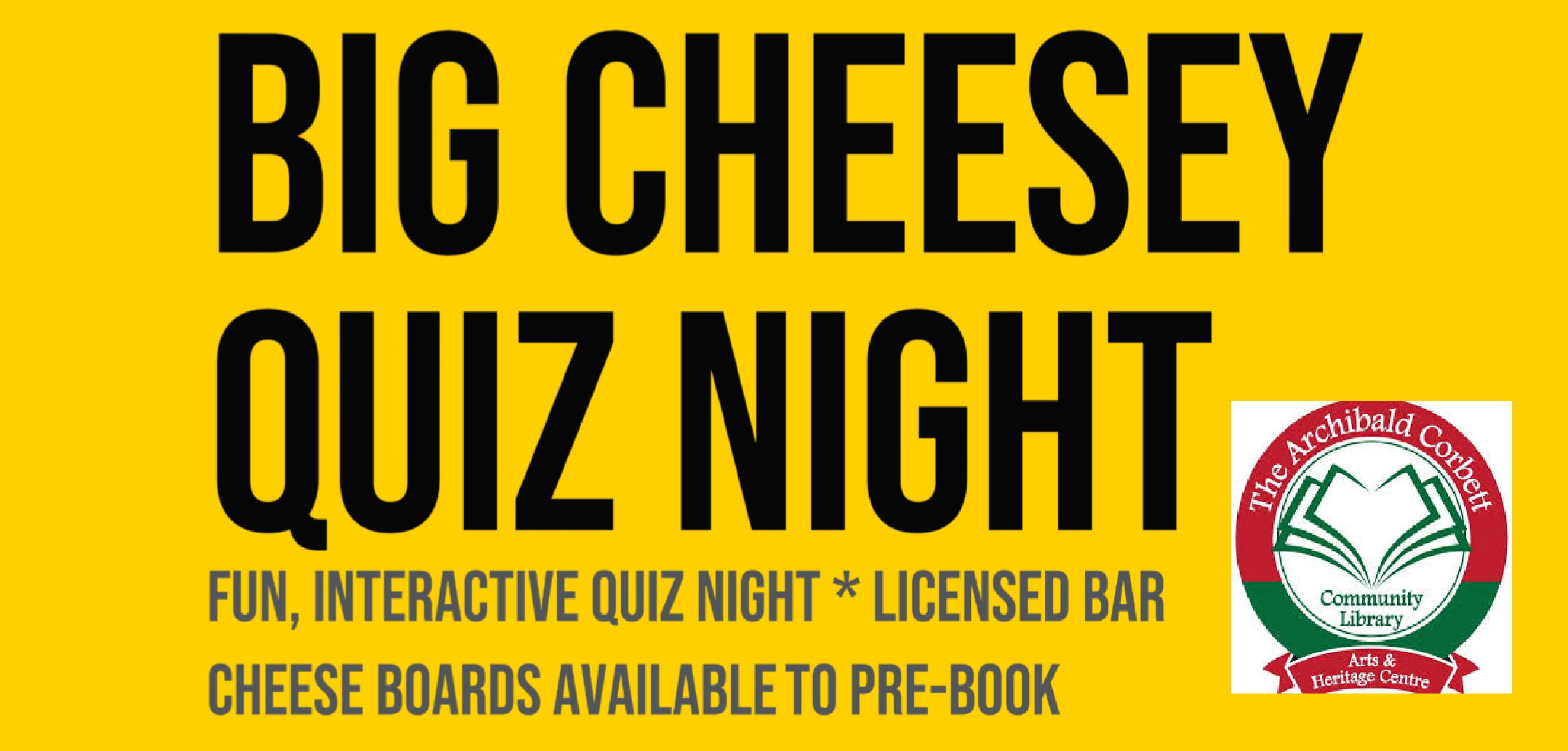 Big Cheesy Quiz Night!