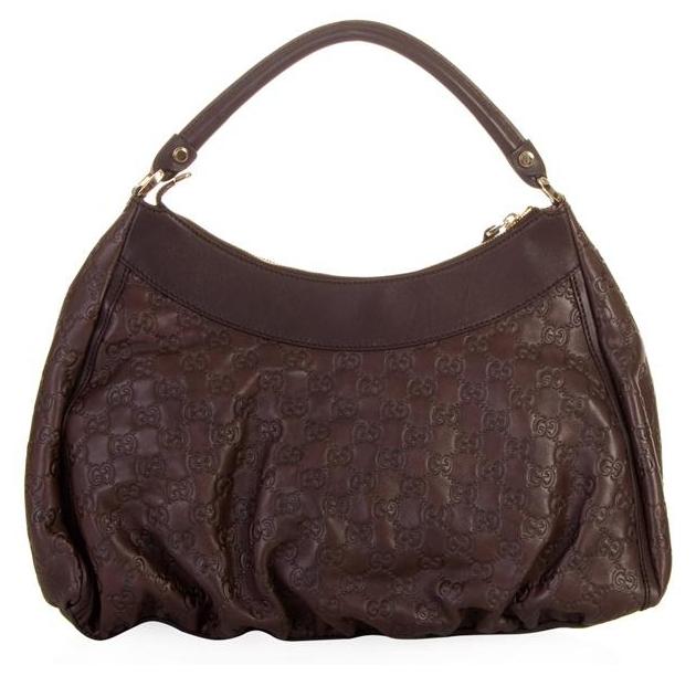 Gucci - D Gold Large Hobo Bag gucci brown leather hobo bag. Gucci - D Gold Large Hobo Bag
