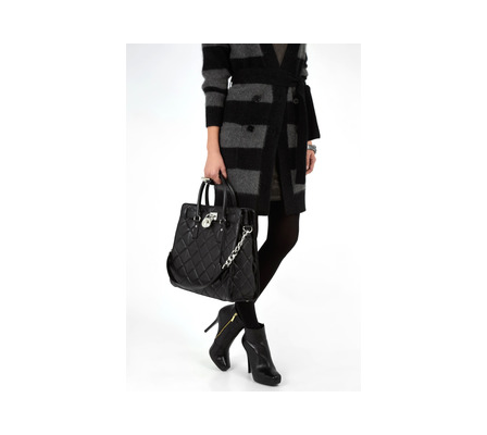 Black michael kors quilted
